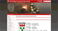 Desktop Screenshot of feuerwehr-burscheid.de